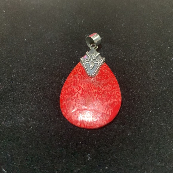 Sponge Coral Pendant in Sterling Silver - Picture 6 of 8